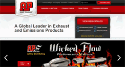 Desktop Screenshot of apexhaust.com